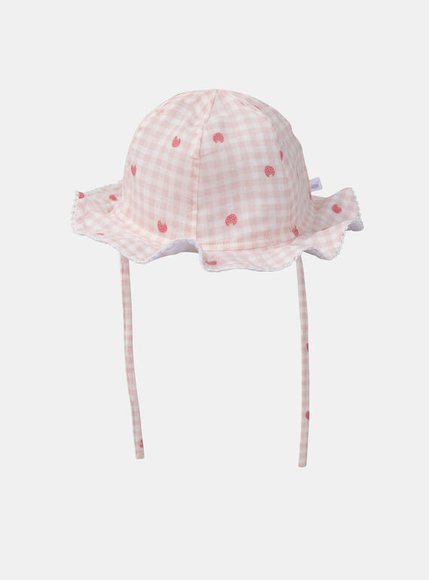Βρεφικό Καπέλο για Κορίτσια Coquette Strawberries