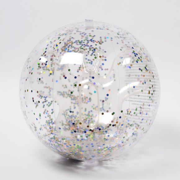 SUNNYLIFE Φουσκωτή Μπάλα Θαλάσσης  3D Cotton Candy Glitter