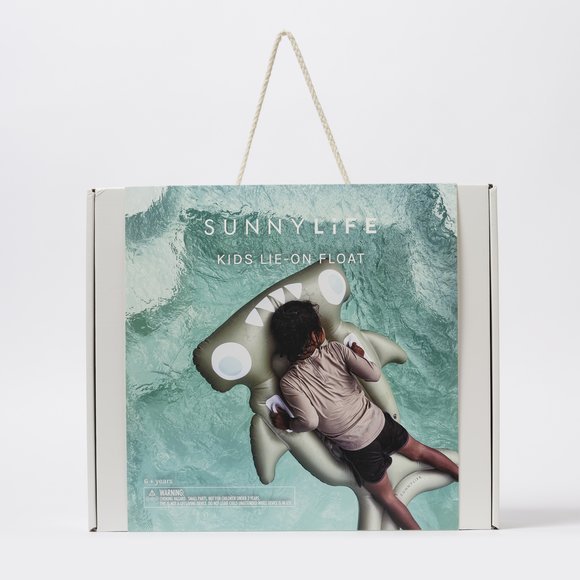 SUNNYLIFE Παιδικό Στρώμα Θαλάσσης Salty the Shark Khaki