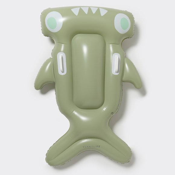 SUNNYLIFE Παιδικό Στρώμα Θαλάσσης Salty the Shark Khaki