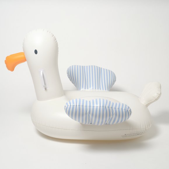 SUNNYLIFE Παιδικό Στρώμα Θαλάσσης Sid the Seagull Blue Stripe