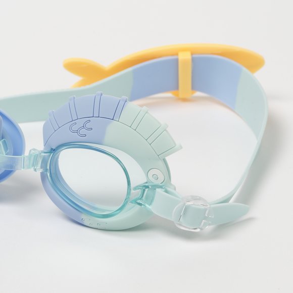 SUNNYLIFE Παιδικά Γυαλιά Κολύμβησης Finn the Fish Aqua Blue