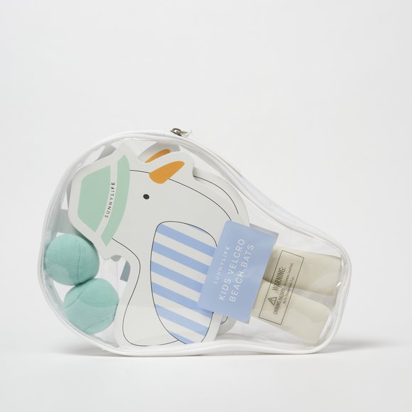 SUNNYLIFE Παιδικές Ρακέτες Velcro Sammy the Seagull Blue Stripe