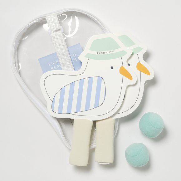 SUNNYLIFE Παιδικές Ρακέτες Velcro Sammy the Seagull Blue Stripe