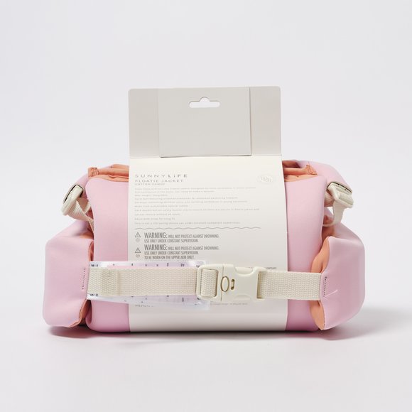 SUNNYLIFE Παιδικό Φουσκωτό Σωσίβιο Μπουφάν Cotton Candy Cherry