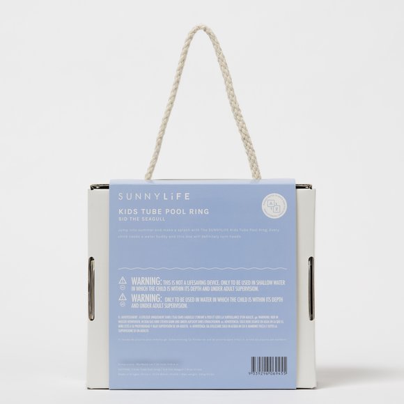 SUNNYLIFE Παιδική Φουσκωτή Κουλούρα Κολύμβησης Sammy the Seagull Blue Stripe