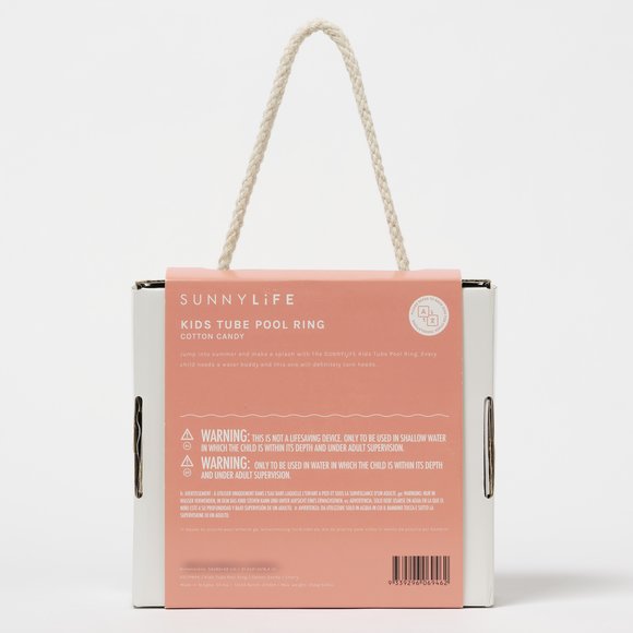 SUNNYLIFE Παιδική Φουσκωτή Κουλούρα Κολύμβησης Cotton Candy Cherry