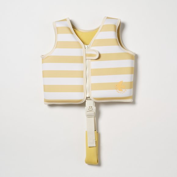 SUNNYLIFE Παιδικό Γιλέκο Κολύμβησης Sammy the Seagull Mustard Stripe