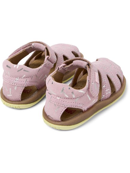 Βρεφικά Σανδάλια Camper Sandal Bicho για Κορίτσια Pink/Silver (Μεγέθη 21-25)