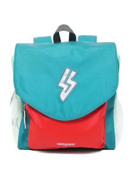ODDY AT SEA Προσχολική Τσάντα Oddy At Sea Hero Bag - Grecian Sea 3+ - ΜΠΛΕ