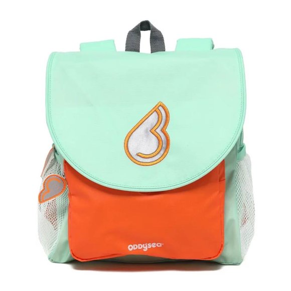 ODDY AT SEA Προσχολική Τσάντα Oddy At Sea Hero Bag - Olive Branch 3+ - ΜΠΛΕ