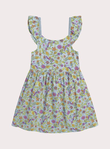 Παιδικό Φόρεμα για Κορίτσια Ruffled Floral