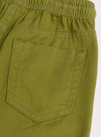 Παιδική Βερμούδα για Αγόρια Olive Twill