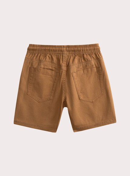 Παιδική Βερμούδα για Αγόρια Brown Twill