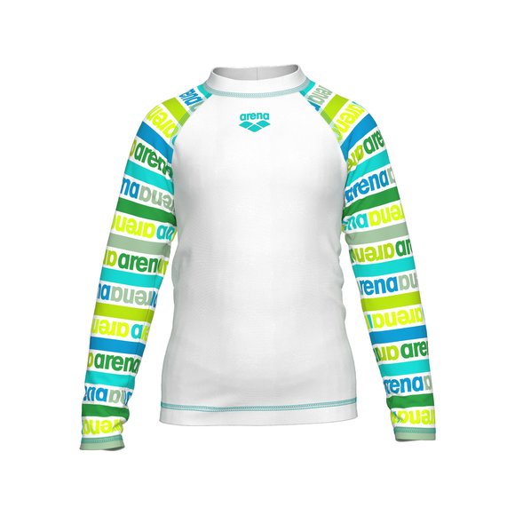 Παιδική Αντηλιακή Friends Kids Uv L/S για Αγόρια White/Green/Blue