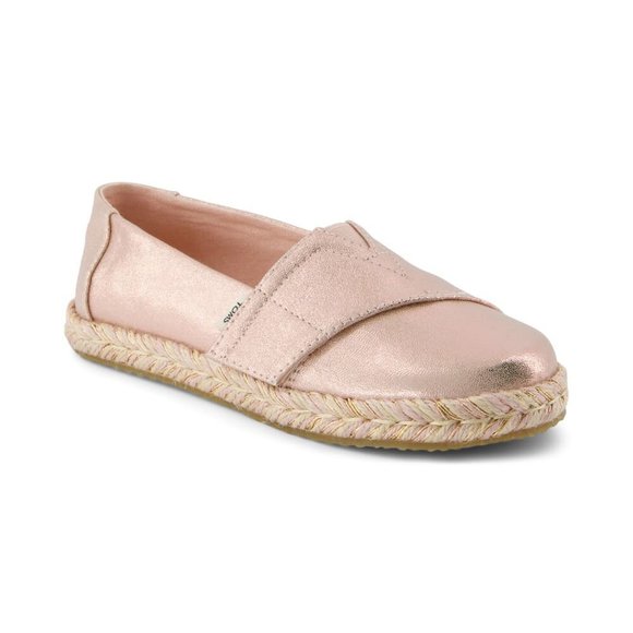 Παιδικές Εσπαντρίγιες Toms Alpargata Rope 2.0 για Κορίτσια Pale Rose Metallic (Μεγέθη 30-35,5) - ΡΟΖ φωτογραφία