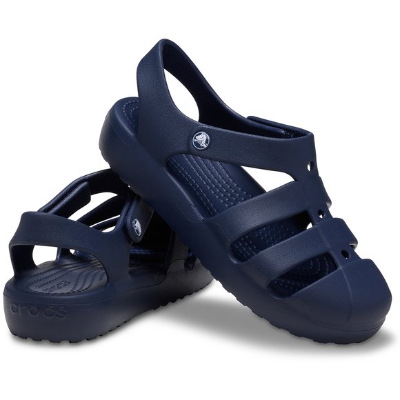 Παιδικά Σανδάλια Crocs Classic Fisherman για Αγόρια Navy (Μεγέθη 28-35)