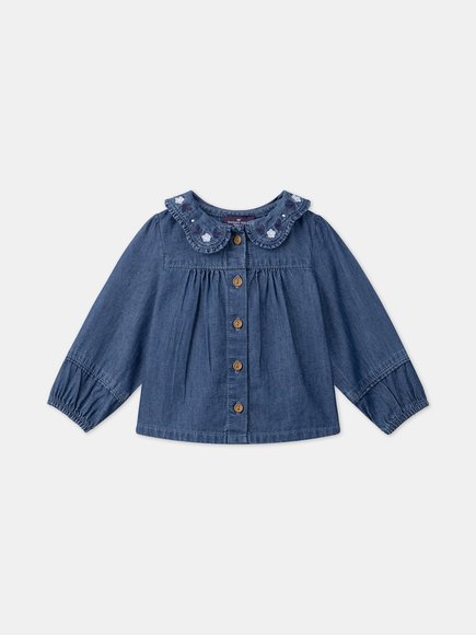 Βρεφικό Πουκάμισο για Κορίτσια Fairy Denim
