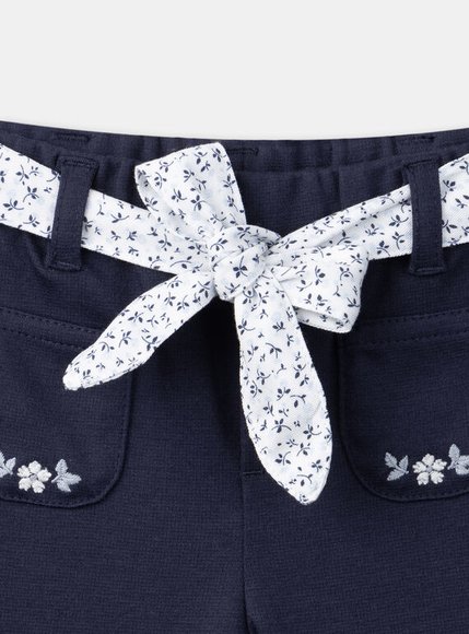 Βρεφικό Παντελόνι για Κορίτσια Navy Details
