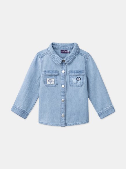 Βρεφικό Πουκάμισο για Αγόρια Authentic Denim