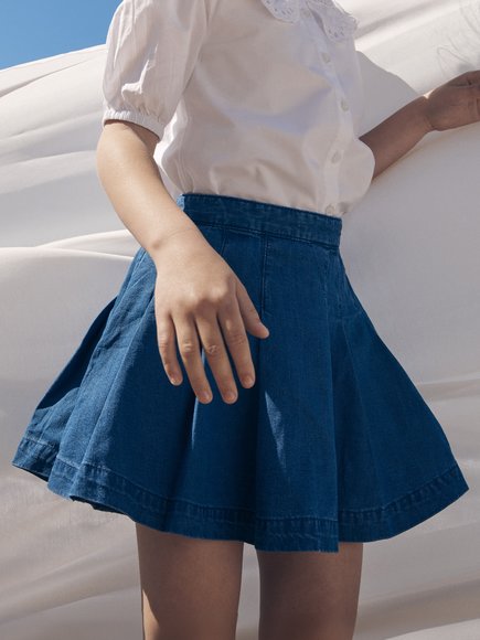 Παιδική Φούστα για Κορίτσια Denim Tennis