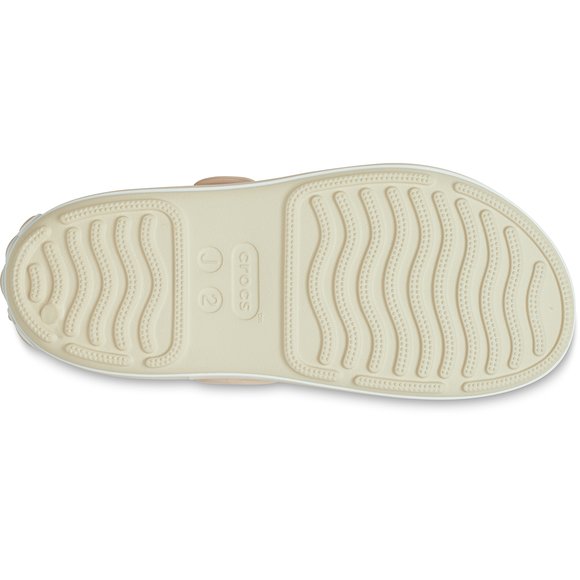Παιδικά Σανδάλια Crocs Cruiser για Κορίτσια Beige/White (Μεγέθη 28-35)