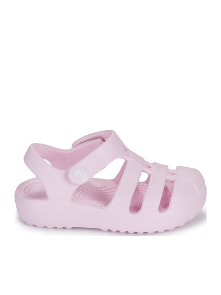 Βρεφικά Σανδάλια Crocs Classic Fisherman για Κορίτσια Pink (Μεγέθη 19-28)