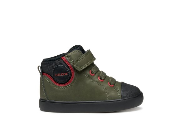 Βρεφικά Παπούτσια Geox B Gisli για Αγόρια Chaki/Red (Μεγέθη 22-27)