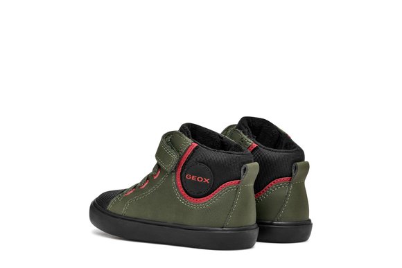 Βρεφικά Παπούτσια Geox B Gisli για Αγόρια Chaki/Red (Μεγέθη 22-27)
