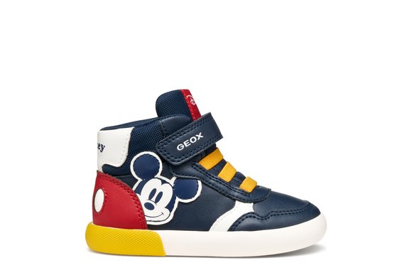 Βρεφικά Παπούτσια Geox B Gisili για Αγόρια Mickey Navy/Red (Μεγέθη 22-27)