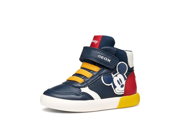 Βρεφικά Παπούτσια Geox B Gisili για Αγόρια Mickey Navy/Red (Μεγέθη 22-27)