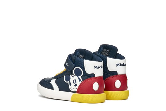 Βρεφικά Παπούτσια Geox B Gisili για Αγόρια Mickey Navy/Red (Μεγέθη 22-27)