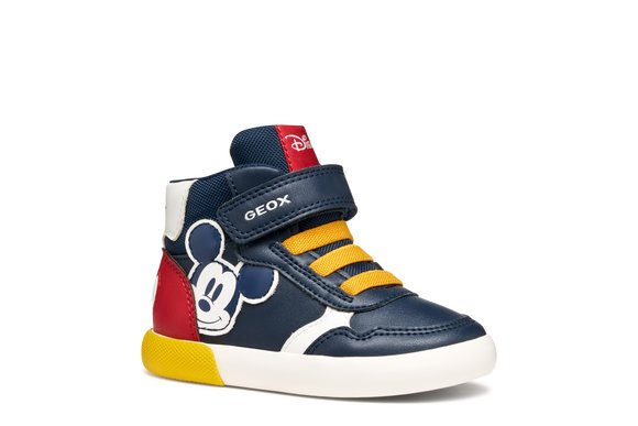 Βρεφικά Παπούτσια Geox B Gisili για Αγόρια Mickey Navy/Red (Μεγέθη 22-27)