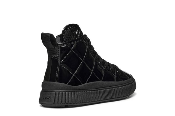 Παιδικά Παπούτσια Geox Laquinny για Κορίτσια Black (Μεγέθη 28-36)