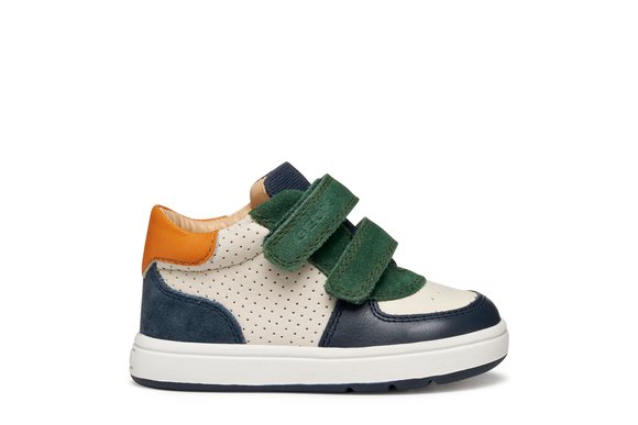 Βρεφικά Παπούτσια Geox B Biglia για Αγόρια Green/Navy (Μεγέθη 22-26)