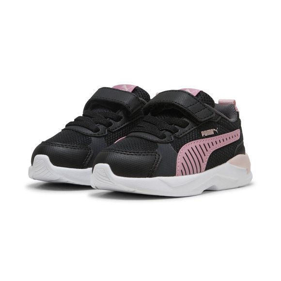 Βρεφικά Παπούτσια Puma X-Ray 3 Lt για Κορίτσια Black/Pink (Μεγέθη 20-27)
