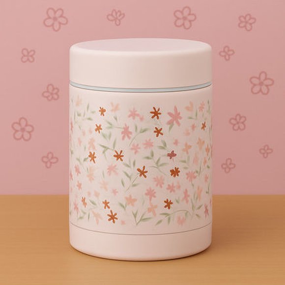Θερμός Φαγητού Fresk Garden Flowers από Ανοξείδωτο Ατσάλι 300ml
