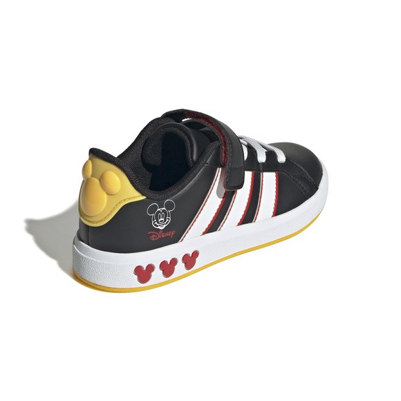 Παιδικά Παπούτσια Adidas Grand Court για Αγόρια Mickey Black (Μεγέθη 28-35)