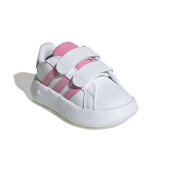 Βρεφικά Παπούτσια Adidas Grand Court 2.0 για Κορίτσια Pink/White (Μεγέθη 19-27)