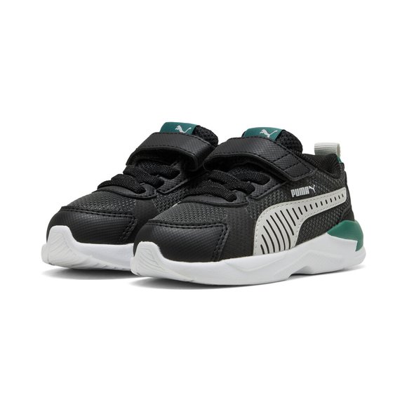 Βρεφικά Παπούτσια Puma X-Ray 3 Lt για Αγόρια Black/Green (Μεγέθη 21-27)