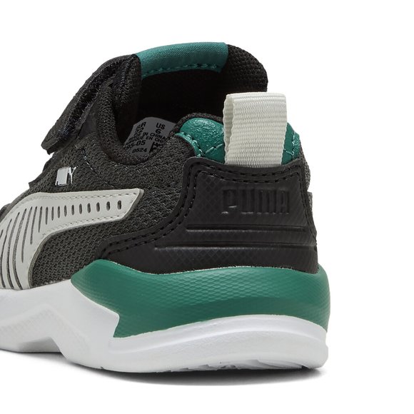 Βρεφικά Παπούτσια Puma X-Ray 3 Lt για Αγόρια Black/Green (Μεγέθη 21-27)
