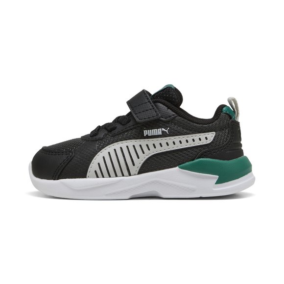 Βρεφικά Παπούτσια Puma X-Ray 3 Lt για Αγόρια Black/Green (Μεγέθη 21-27)