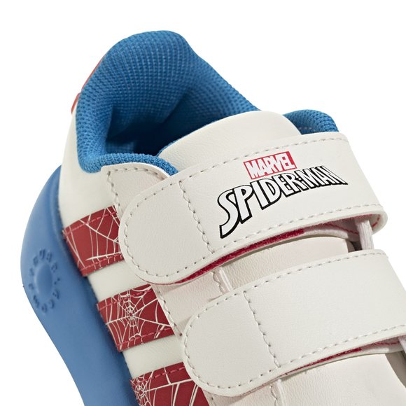 Βρεφικά Παπούτσια Adidas Grand Court για Αγόρια Spider-Man White (Μεγέθη 19-22)