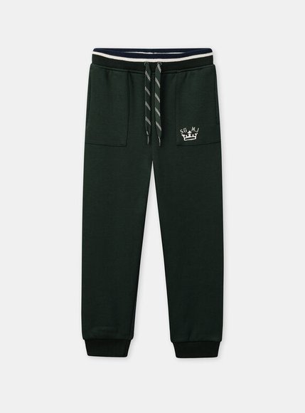 Παιδικό Παντελόνι Φόρμας για Αγόρια Green Joggings
