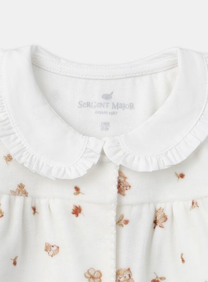 Βρεφικό Ολόσωμο Φορμάκι για Κορίτσια Cute Owls