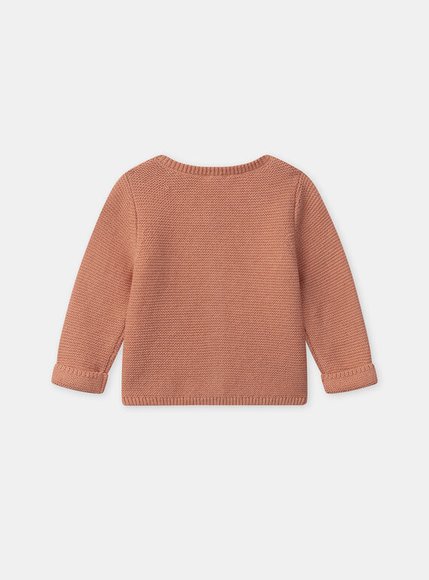 Βρεφική Ζακέτα για Κορίτσια Orange/Pink Owl