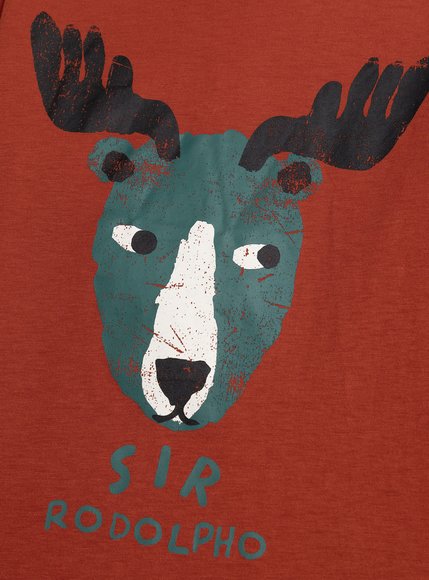 Παιδική Μακρυμάνικη Μπλούζα για Αγόρια - ΚΟΚΚΙΝΟ φωτογραφία