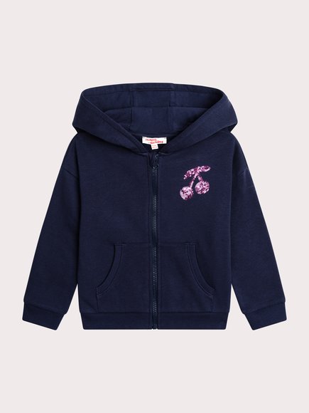 DPAM Παιδικό Φούτερ για Κορίτσια - ΜΠΛΕ