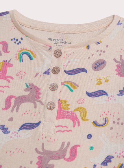 Σετ Παιδικές Πιτζάμες για Κορίτσια Unicorn Fantasy