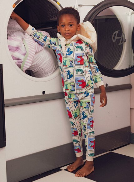 Σετ Παιδικές Πιτζάμες για Αγόρια Cool Cartoon - ΛΕΥΚΟ φωτογραφία